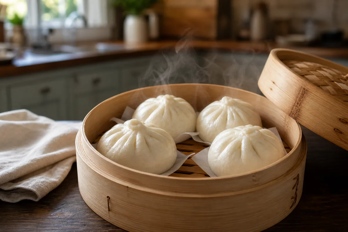 Bao maison : la recette des petits pains vapeur farcis