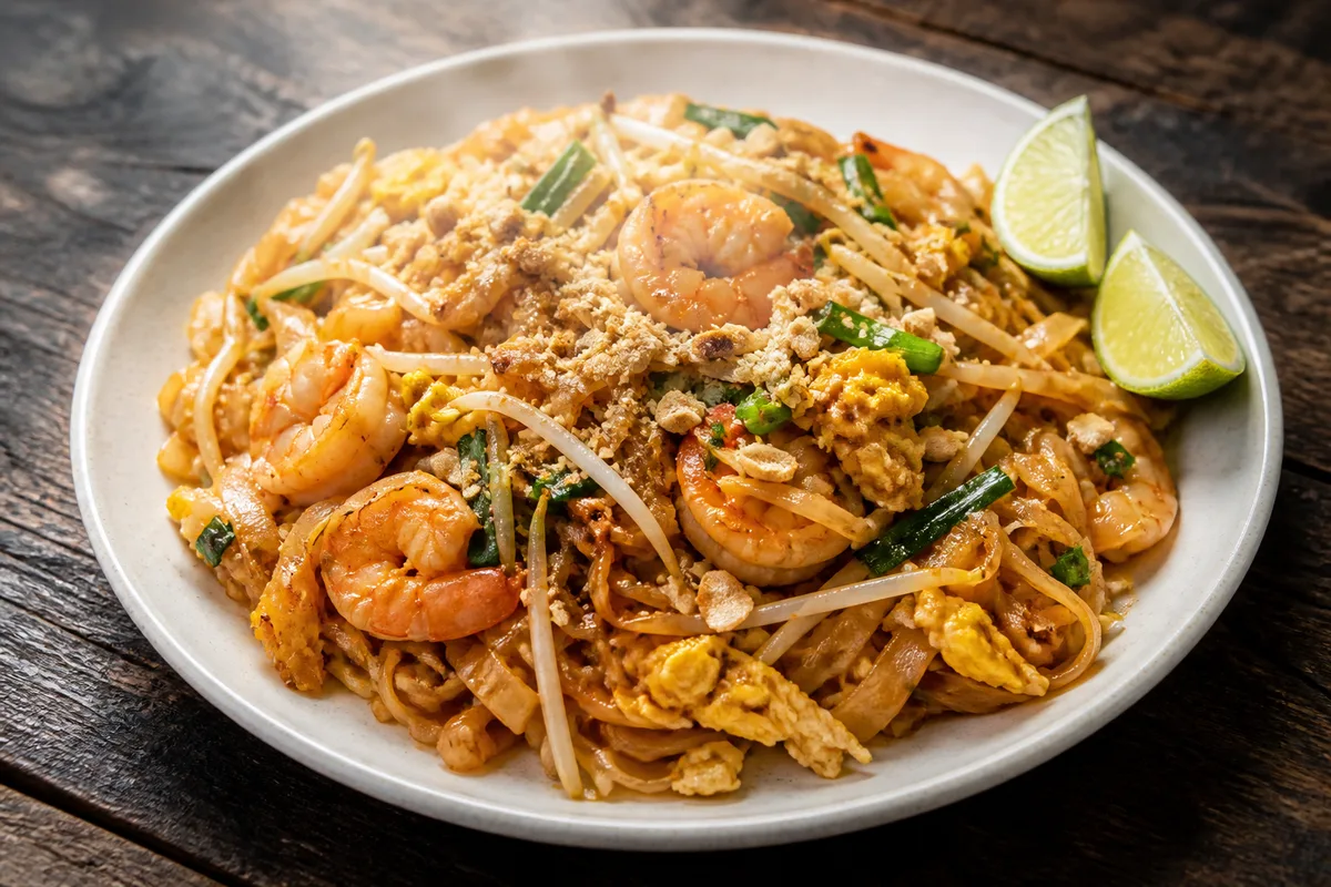 Pad thaï maison : la méthode pour un sauté qui ne colle pas